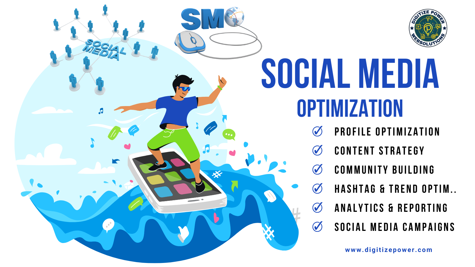 SMO Marketing Service - Digitize Power